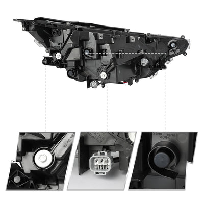 For 2019-2022 Toyota RAV4 LE XLE LED Headlights
