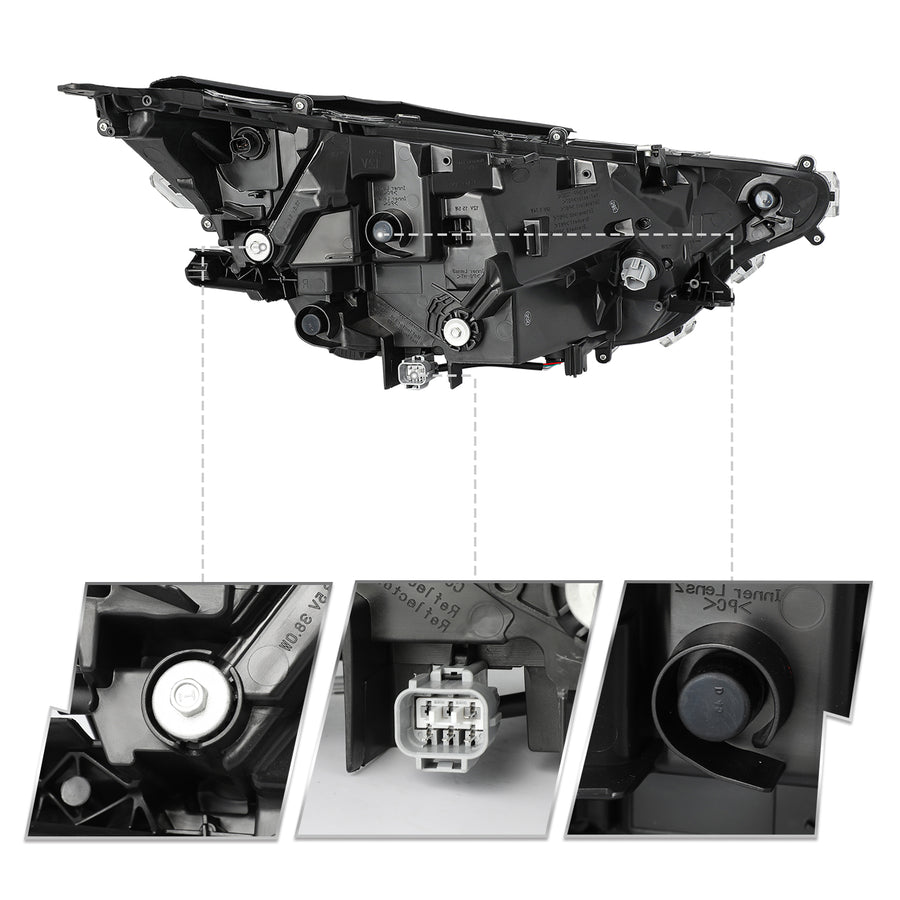 For 2019-2022 Toyota RAV4 LE XLE LED Headlights