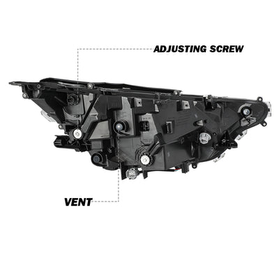 For 2019-2022 Toyota RAV4 LE XLE LED Headlights