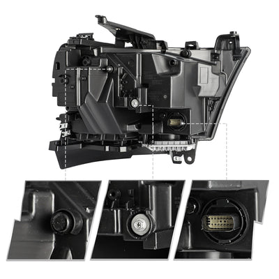 For 2019-2024 for Dodge RAM 1500 Rebel/Laramie Full LED Headlights