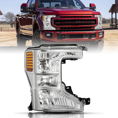 For 2020-2022 Ford F250 F350 SuperDuty Halogen Headlights