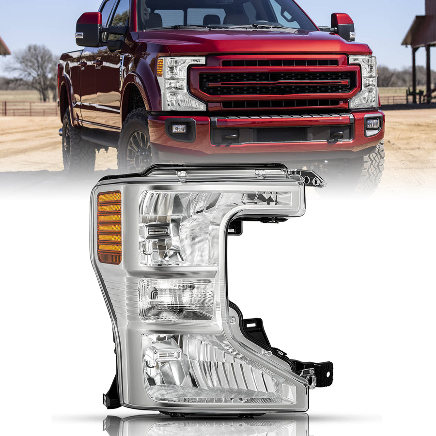 For 2020-2022 Ford F250 F350 SuperDuty Halogen Headlights