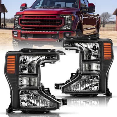 For 2020-2022 Ford F250 F350 SuperDuty Halogen Headlights