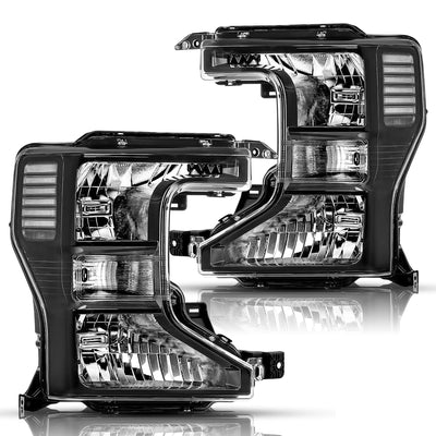 For 2020-2022 Ford F250 F350 SuperDuty Halogen Headlights