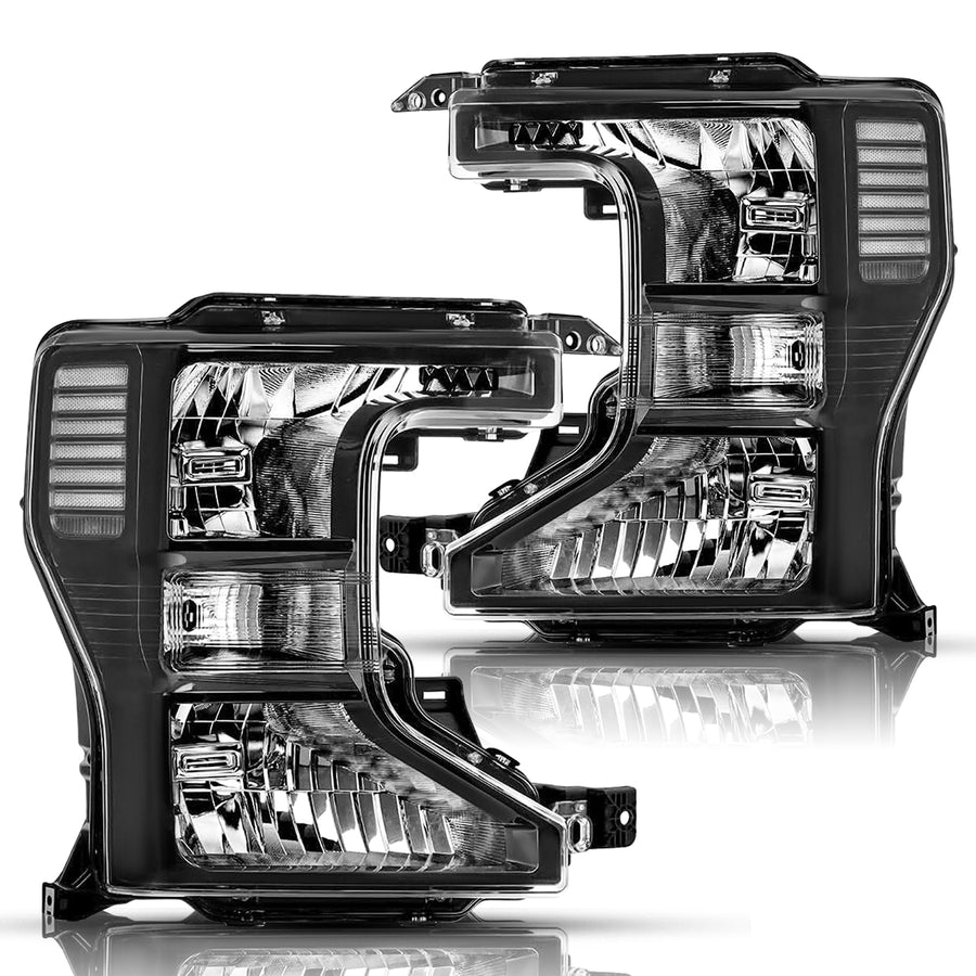 For 2020-2022 Ford F250 F350 SuperDuty Halogen Headlights