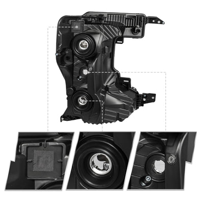 For 2020-2022 Ford F250 F350 SuperDuty Halogen Headlights