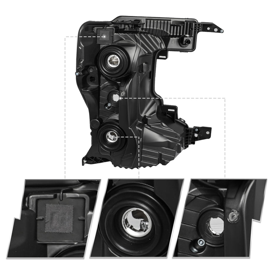 For 2020-2022 Ford F250 F350 SuperDuty Halogen Headlights