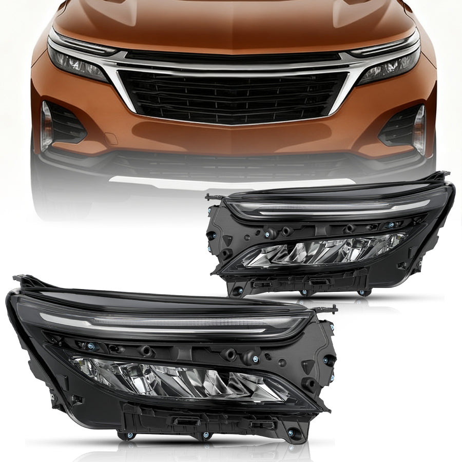 For 2022-2024 Chevy Equinox LT/RS Full LED Headlights