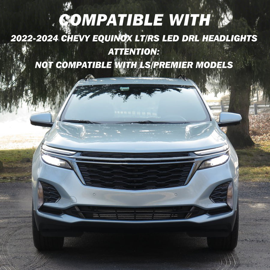 For 2022-2024 Chevy Equinox LT/RS Full LED Headlights
