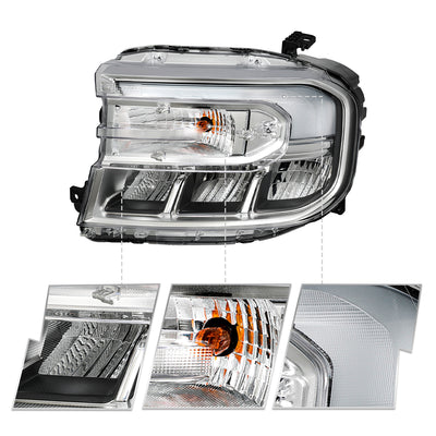 For 2022-2024 Ford Maverick w/o DRL LED Projector Headlights