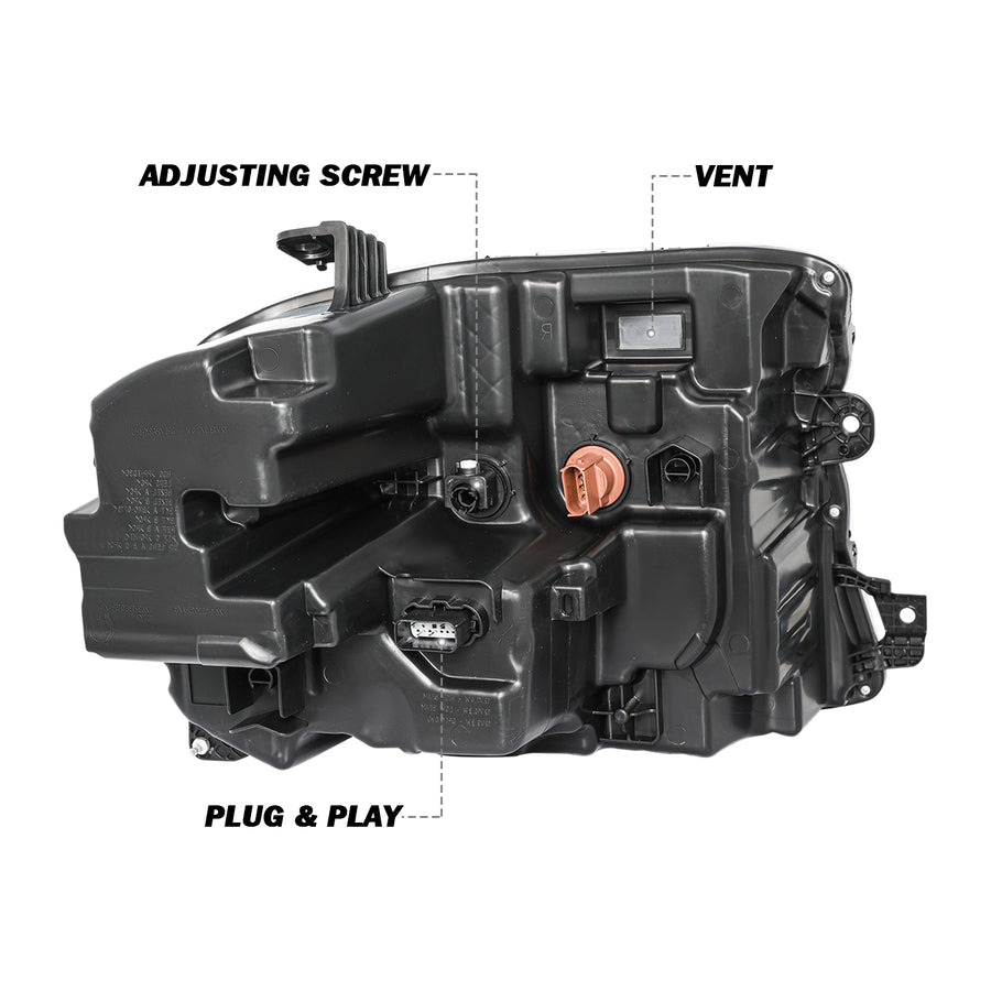For 2022-2024 Ford Maverick w/o DRL LED Projector Headlights