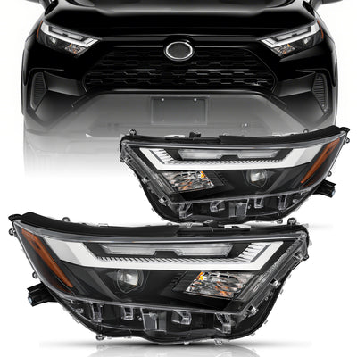 For 2022-2024 Toyota RAV4 SE XLE XSE Limited [LED Hi-Lo Beam] LED Headlights