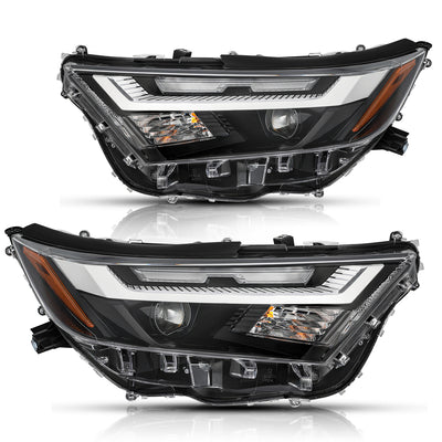 For 2022-2024 Toyota RAV4 SE XLE XSE Limited [LED Hi-Lo Beam] LED Headlights