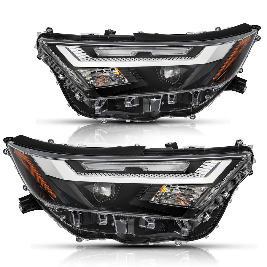 For 2022-2024 Toyota RAV4 SE XLE XSE Limited [LED Hi-Lo Beam] LED Headlights