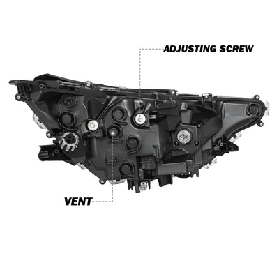 For 2022-2024 Toyota RAV4 SE XLE XSE Limited [LED Hi-Lo Beam] LED Headlights