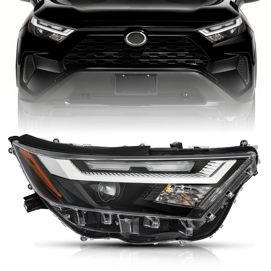 For 2022-2024 Toyota RAV4 SE XLE XSE Limited [LED Hi-Lo Beam] LED Headlights