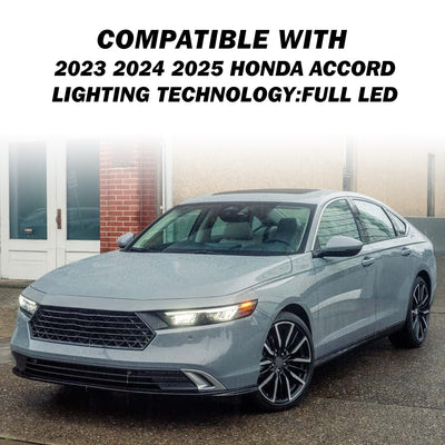For 2023-2025 Honda Accord Full LED Projector Headlights