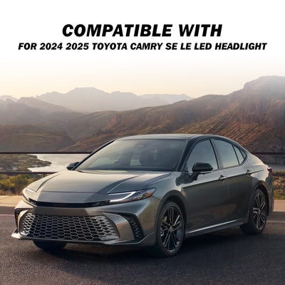 For 2024-2025 Toyota Camry SE LE Full LED Headlights