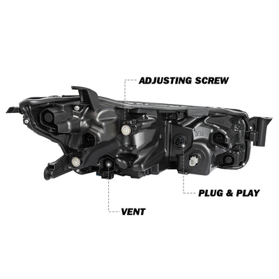 For 2024-2025 Toyota Camry SE LE Full LED Headlights