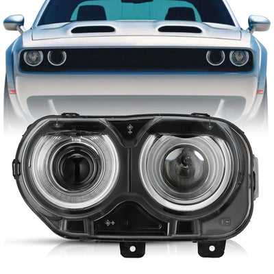 For 2015-2022 Dodge Challenger HID Projector Headlights
