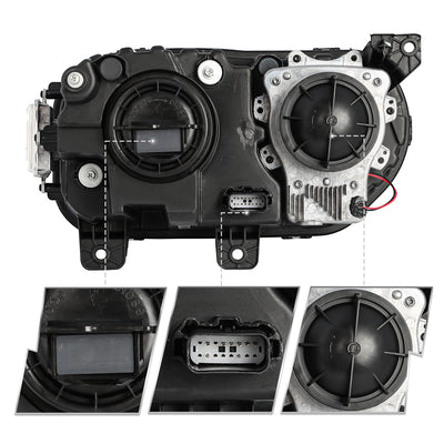 For 2015-2022 Dodge Challenger HID Projector Headlights