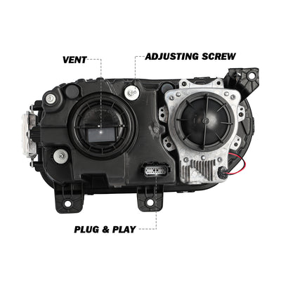 For 2015-2022 Dodge Challenger HID Projector Headlights