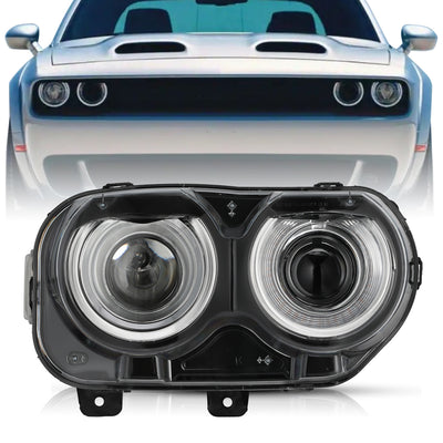 For 2015-2022 Dodge Challenger HID Projector Headlights