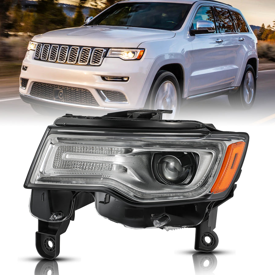 For 2017-2021 Jeep Grand Cherokee HID Projector Headlights