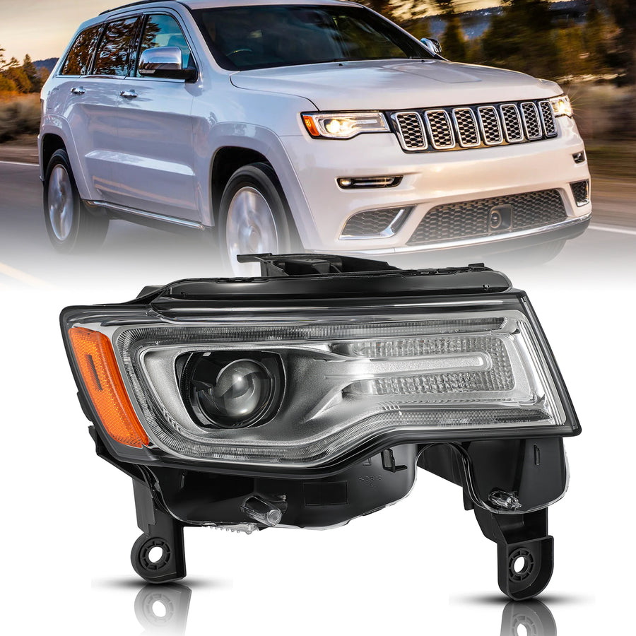 For 2017-2021 Jeep Grand Cherokee HID Projector Headlights