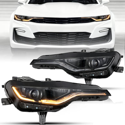 For 2019-2024 Chevy Camaro RS|SS|1SS|2SS FULL LED Projector Headlights