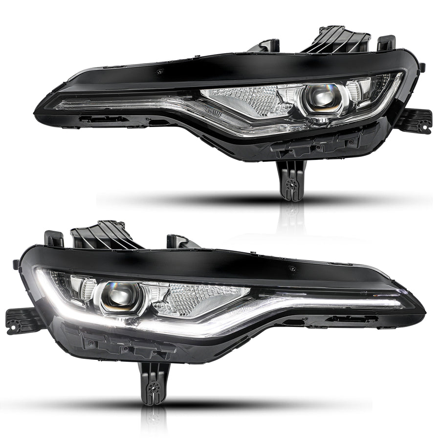 LED Headlight Assembly Black RH Passenger Side – 2019-2024 Chevy Camaro SS 1SS 2SS RS – SEBLAFF