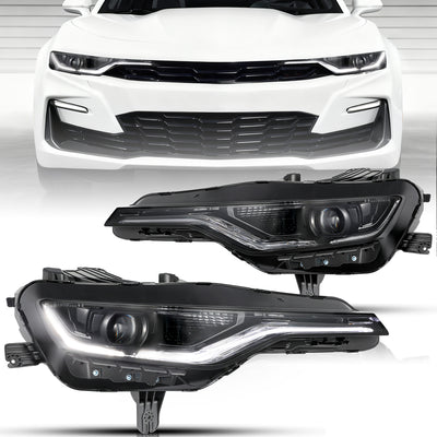 For 2019-2024 Chevy Camaro RS|SS|1SS|2SS FULL LED Projector Headlights