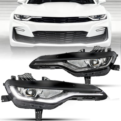For 2019-2024 Chevy Camaro RS|SS|1SS|2SS FULL LED Projector Headlights
