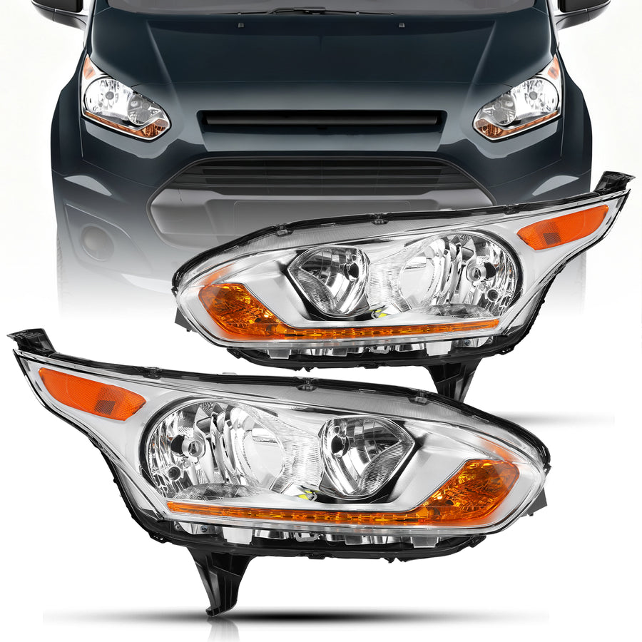 For 2014-2018 Ford Transit Connect Replacement Headlights