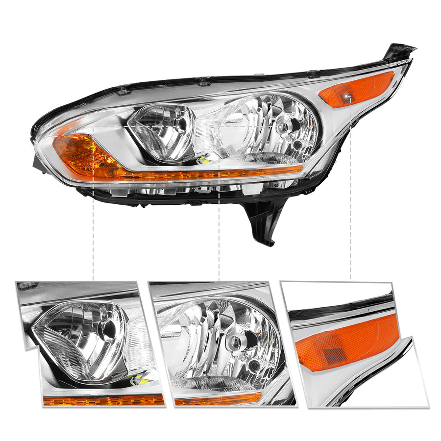 For 2014-2018 Ford Transit Connect Replacement Headlights