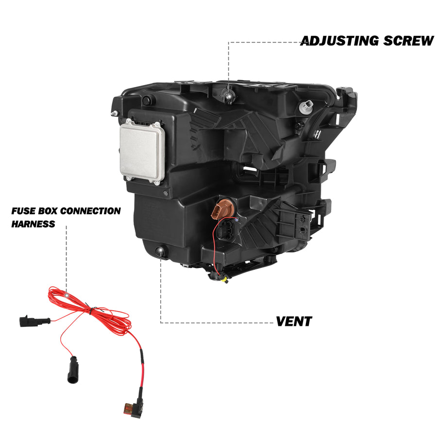 For 2015-2017 Ford F-150 Full LED Performance Headlights