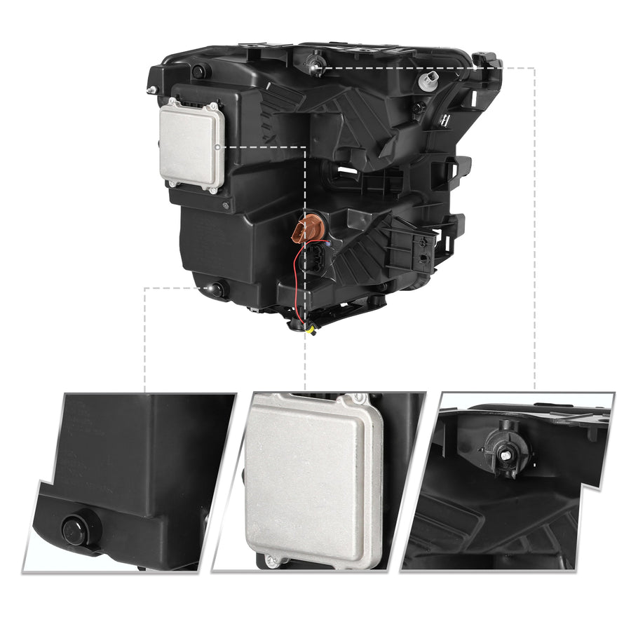 For 2015-2017 Ford F-150 Full LED Performance Headlights