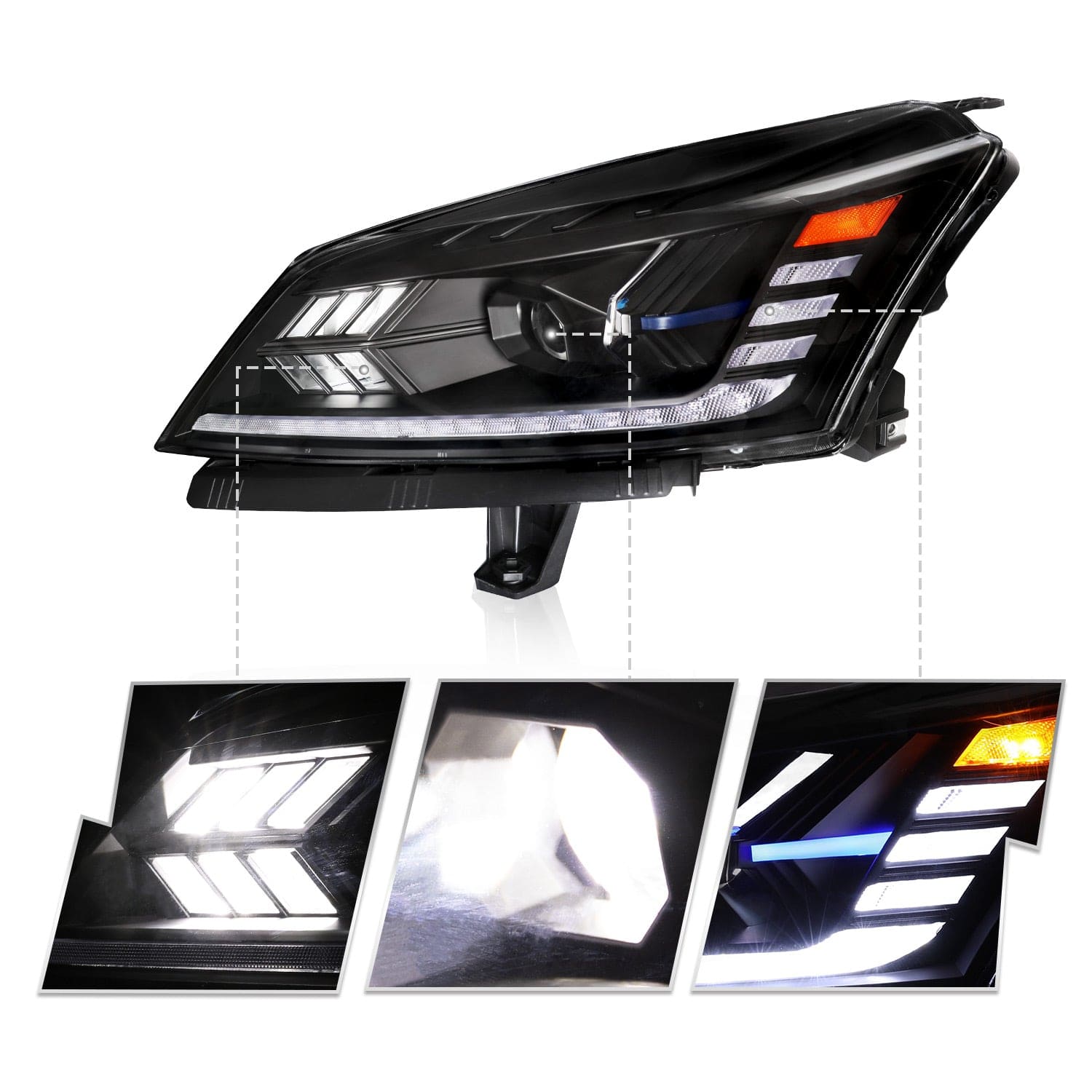 2013-2017 Chevy Traverse Full LED Performance Headlights – LESEM