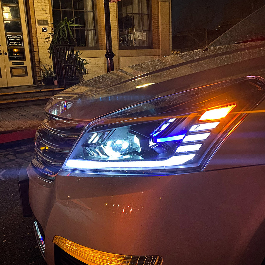 2013-2017 Chevy Traverse Full LED Projector Headlights-1